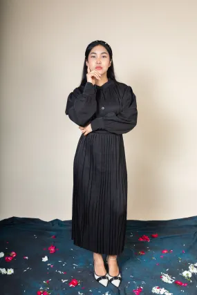 GULNAR MAXI DRESS - BLACK