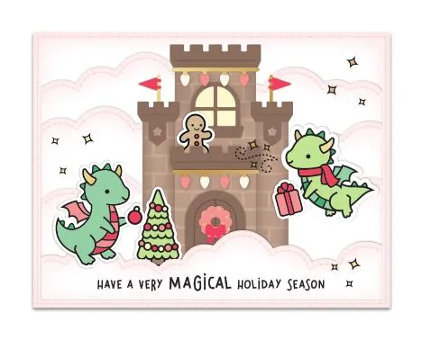 LAWN FAWN: Winter Dragon | Lawn Cuts Die.