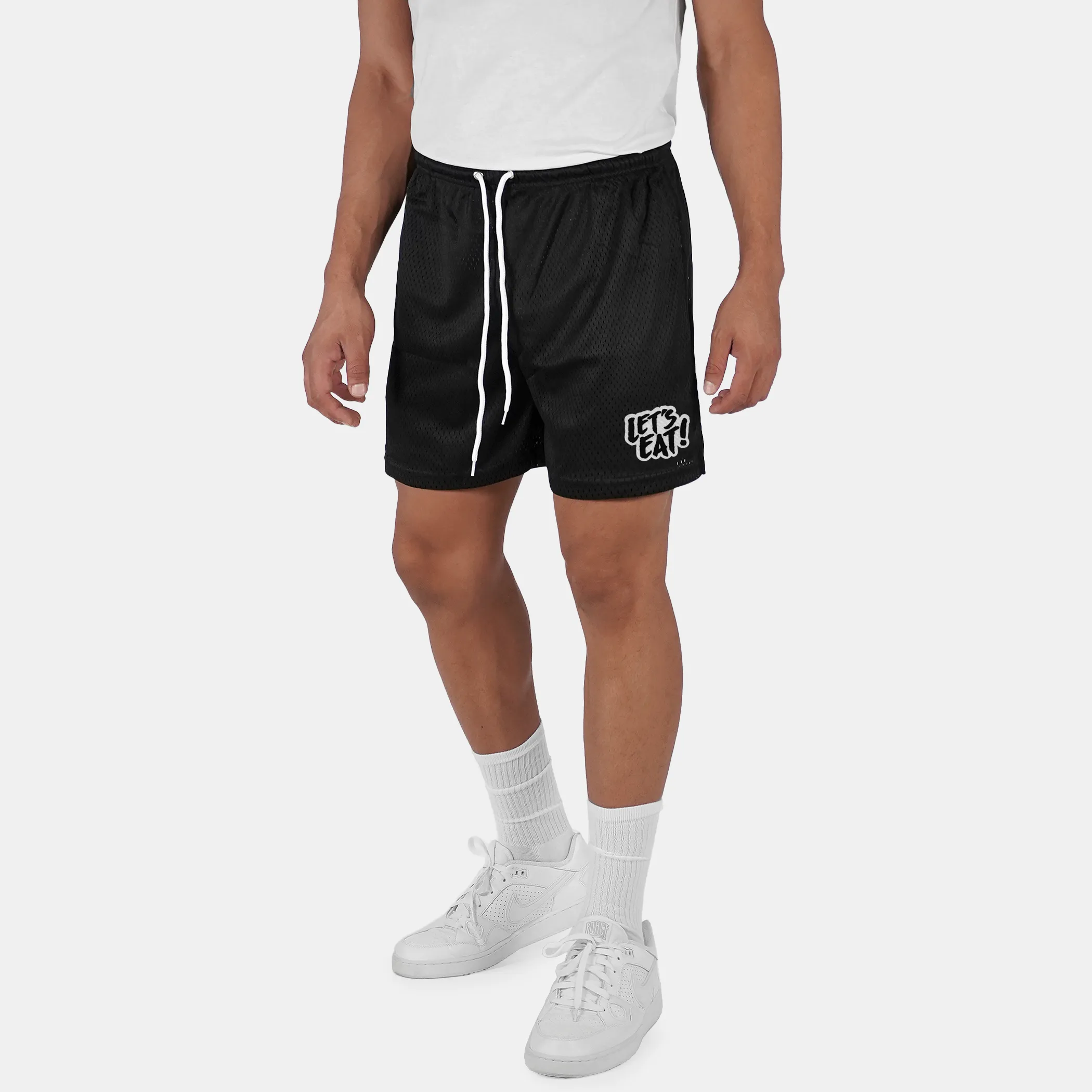 Let's Eat Patch Shorts - 7"