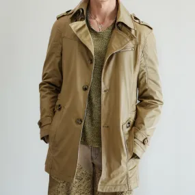 Mens Mid Length Trench Coat