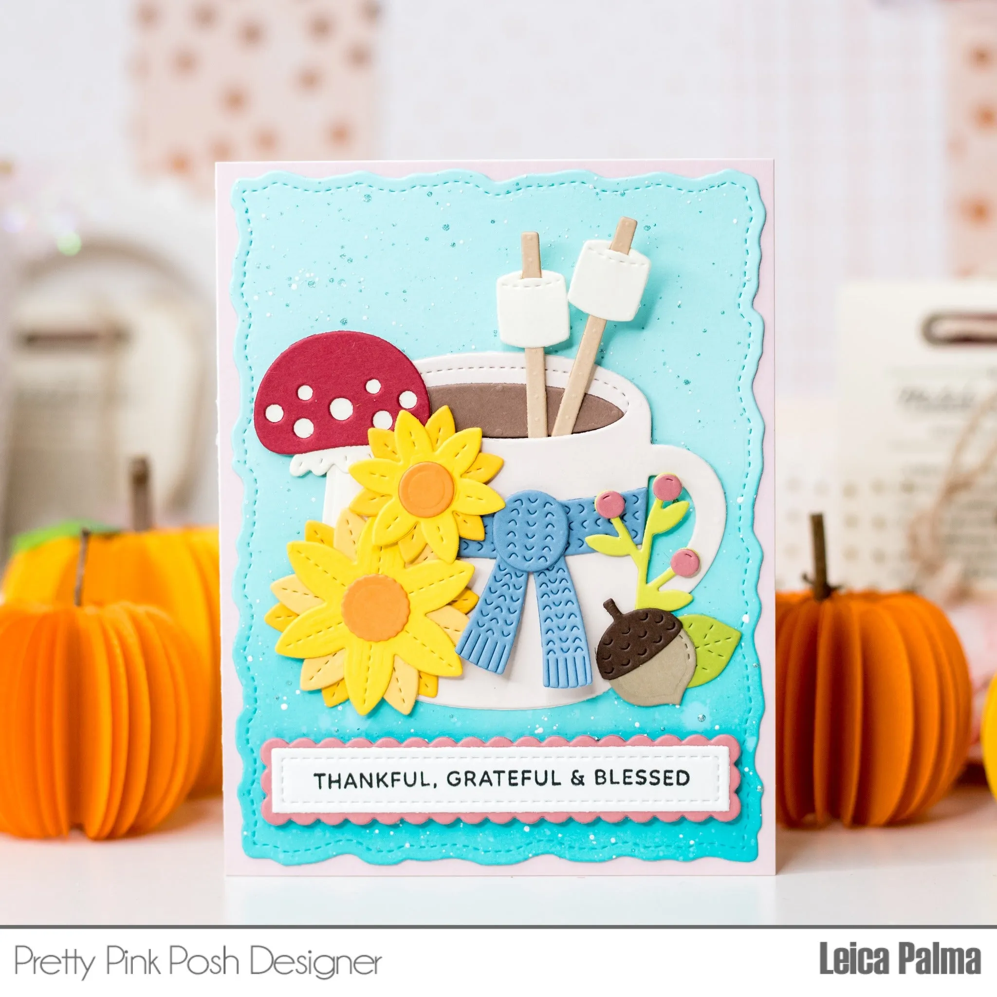 PRETTY PINK POSH: Fall Mug Additions | Die