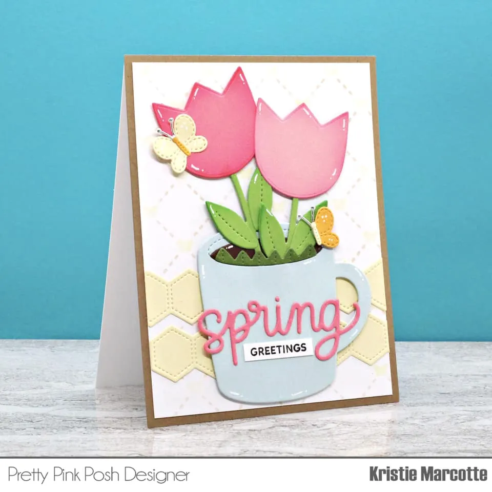 PRETTY PINK POSH: Spring Mug Additions | Die