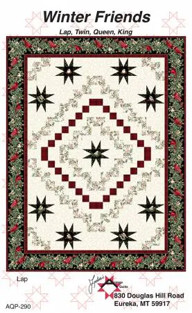 Winter Friends, Jackie Robinson, Animas Quilts